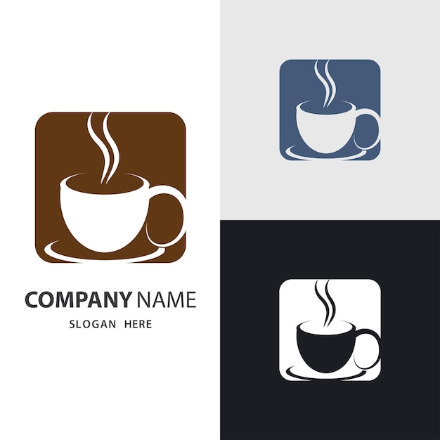 Coffee cup logo images