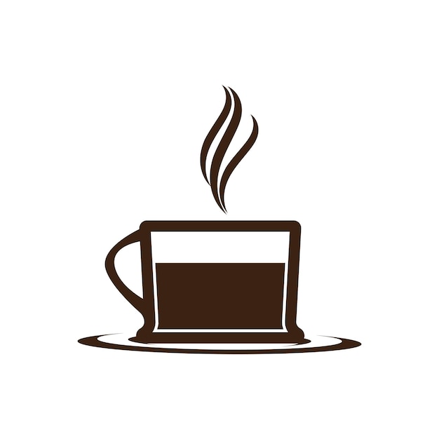 Coffee cup Logo Template vector icon illustration design