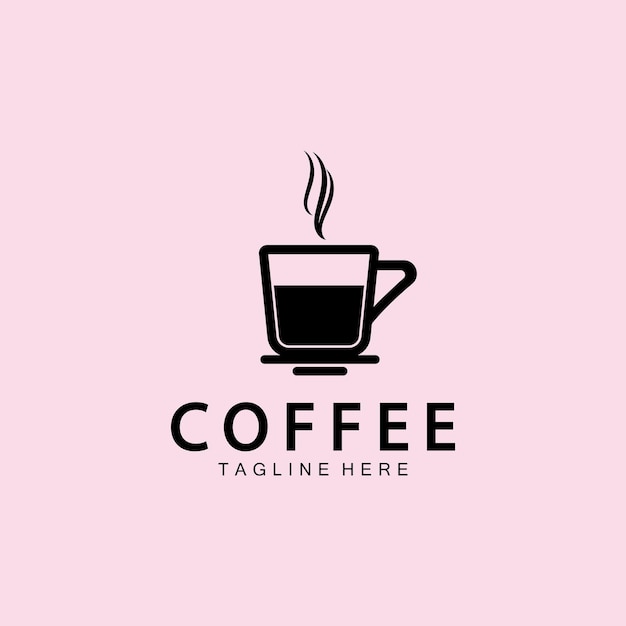 Coffee cup Logo Template vector icon illustration  design