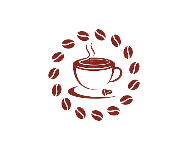 Coffee cup Logo Template vector icon