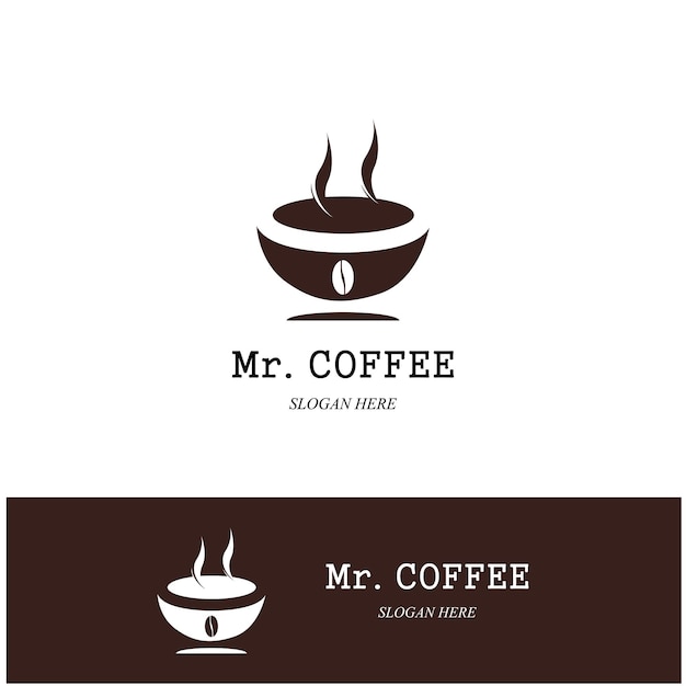 Coffee cup Logo Template