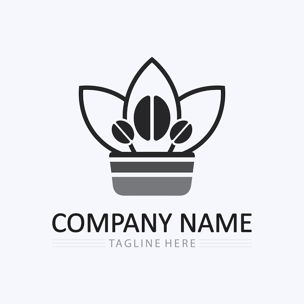 Coffee cup Logo Template