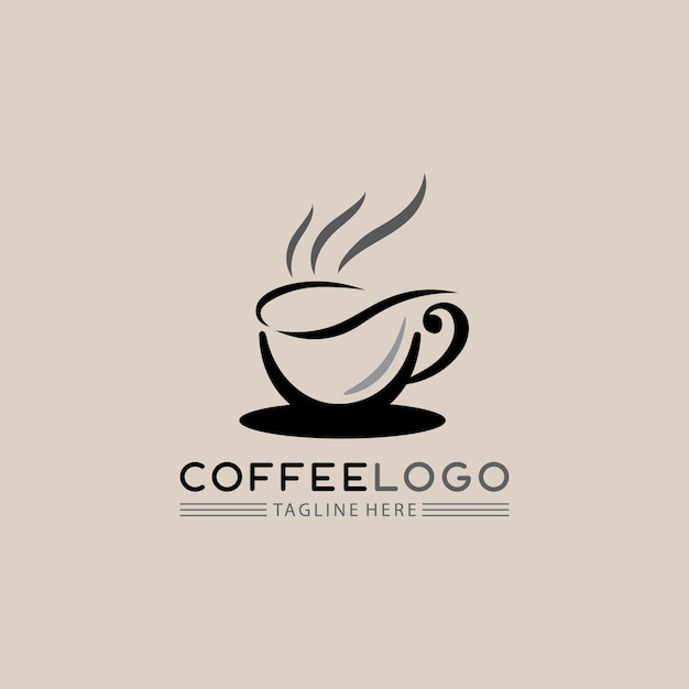 Coffee cup Logo Template