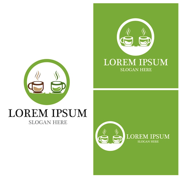 Coffee cup Logo Template