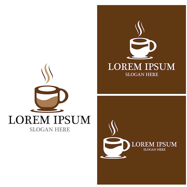 Coffee cup Logo Template