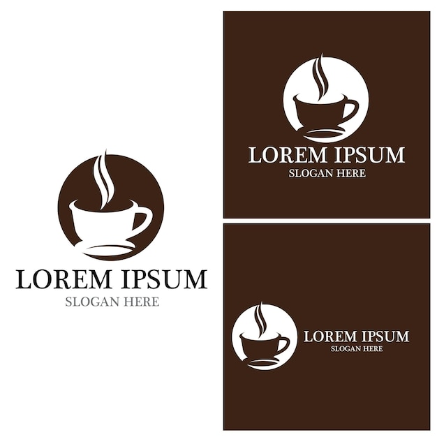 Coffee cup Logo Template