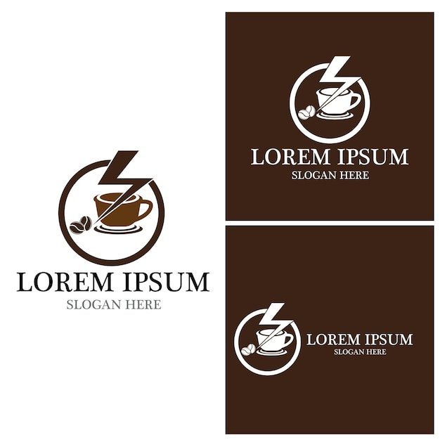 Coffee cup Logo Template