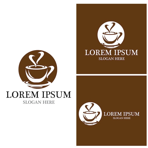 Coffee cup Logo Template