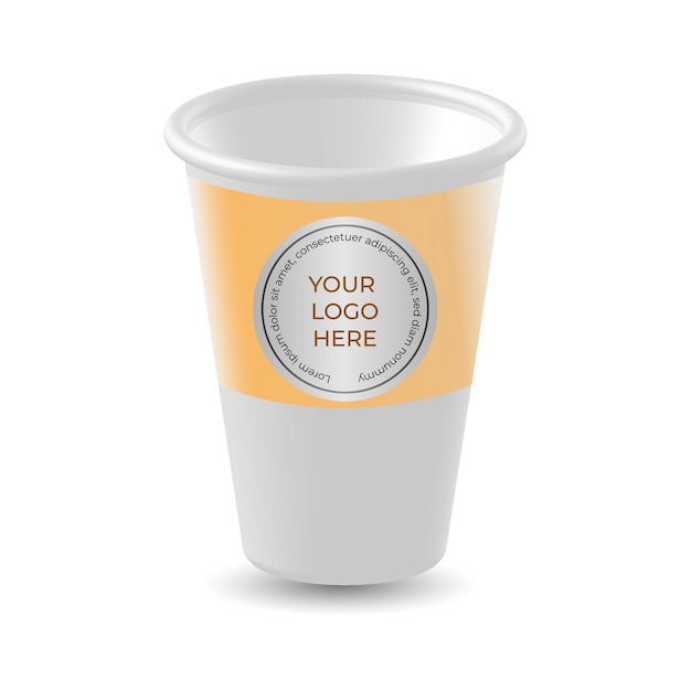 Coffee cup mockup