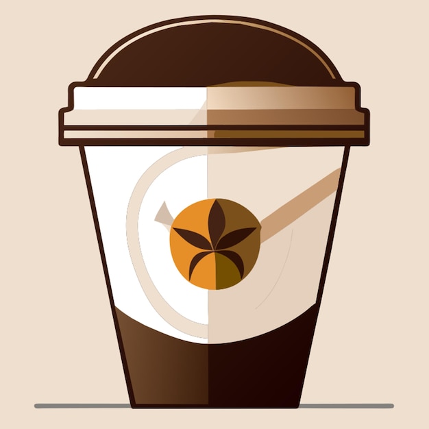 Vector coffee cup vector illustration