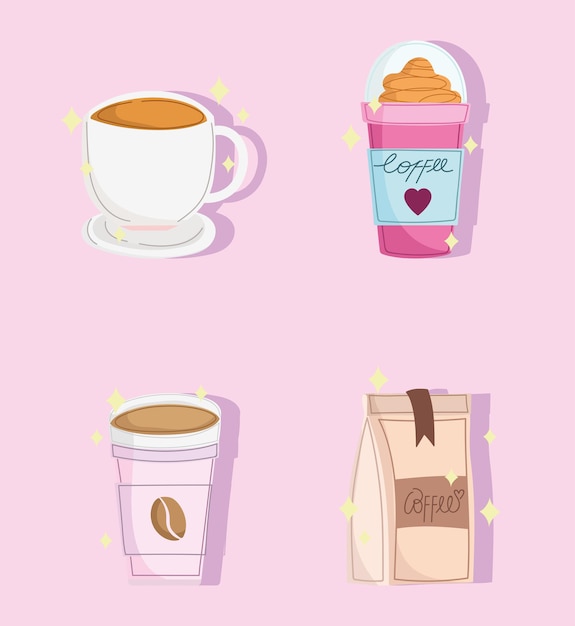 Coffee cups and product