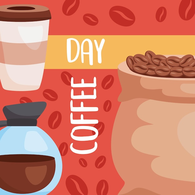 Coffee day lettering