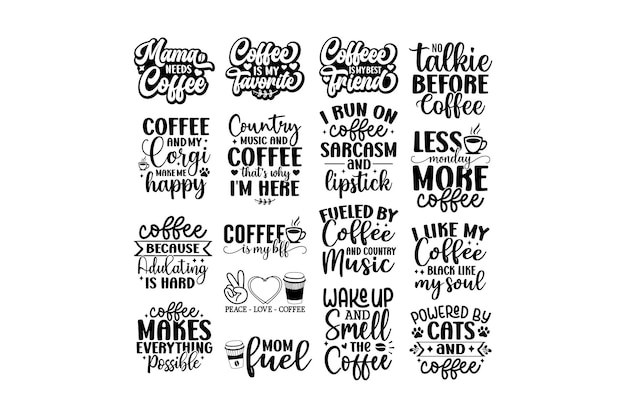 Coffee design bundle