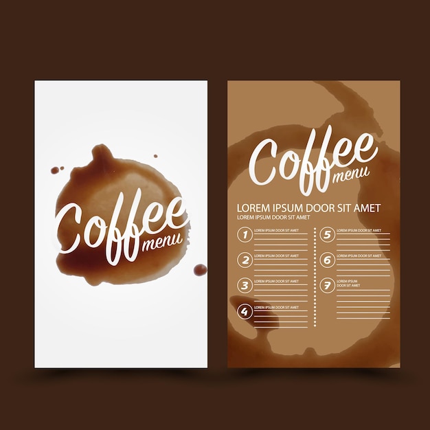 coffee drop concept design branding