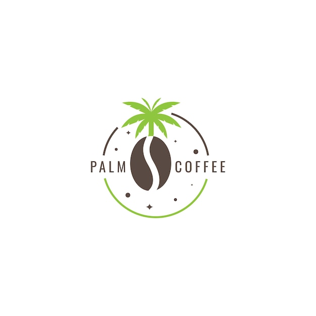 Coffee green logo design creative