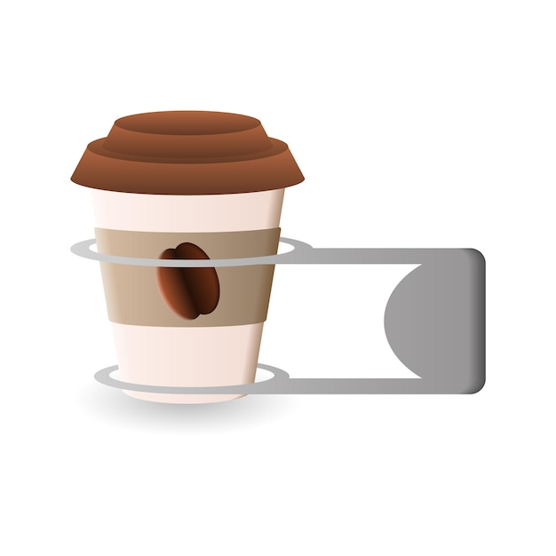 Coffee Holder icon 3d illustration from coffee collection Creative Coffee Holder 3d icon for web design templates infographics and more