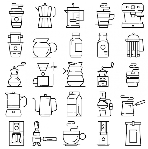 Coffee Icon Set