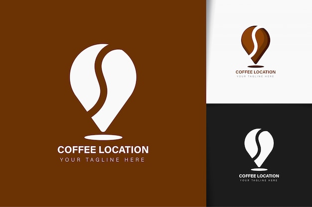 Coffee location logo design