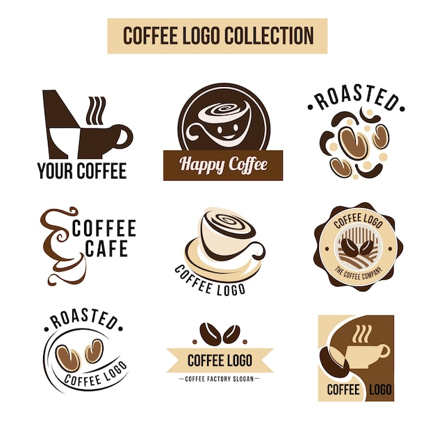 coffee logo collection