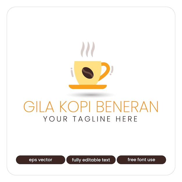 Coffee logo template style 8