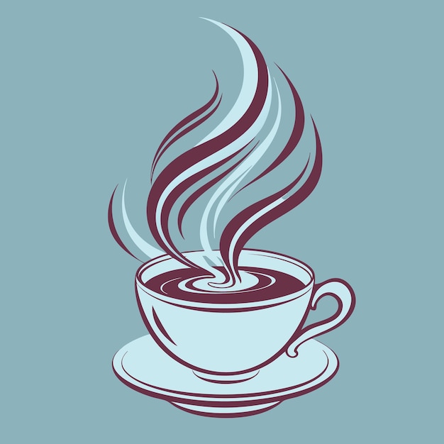 Coffee logo template vector illustration