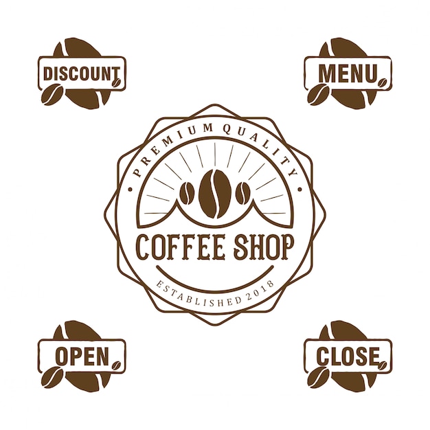 Coffee logo vintage