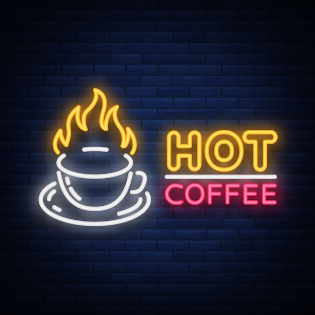 Coffee neon signboard