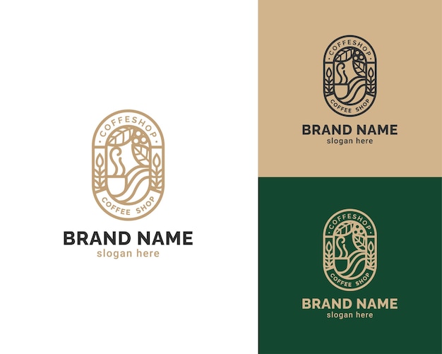 coffee shop logo brand