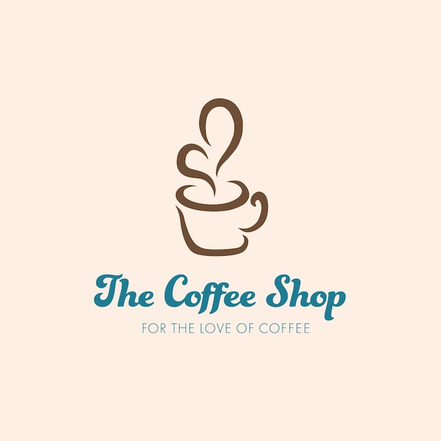 Coffee shop logo