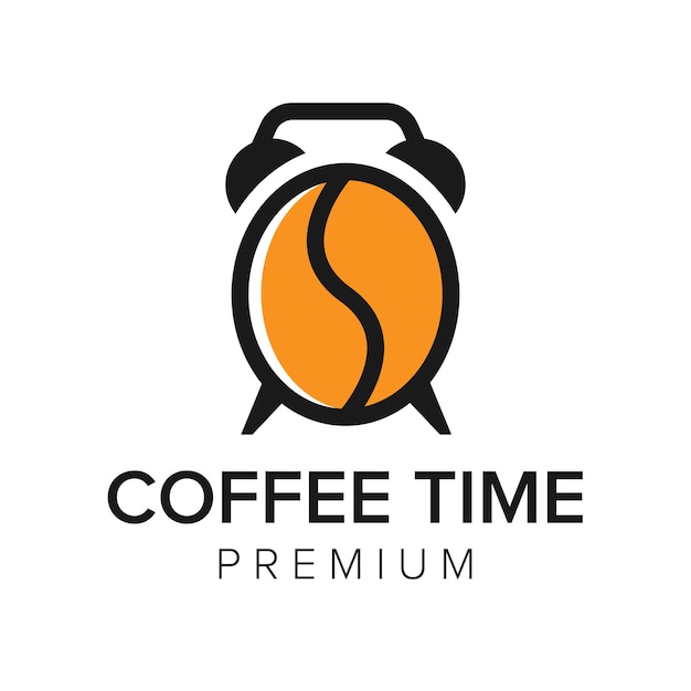 Coffee time logo icon vector template