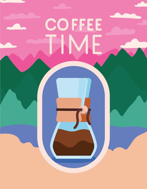 Coffee time poster