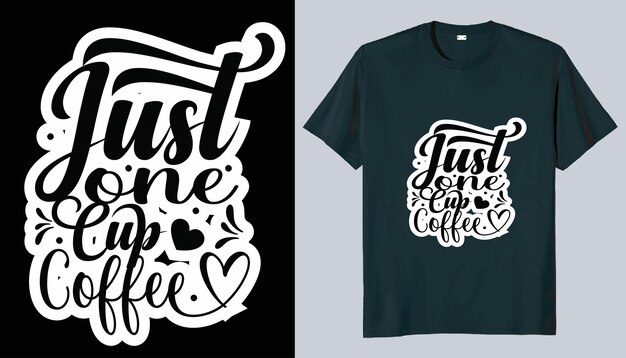 Vector coffee tshirt design outdoor illustration coffee lover