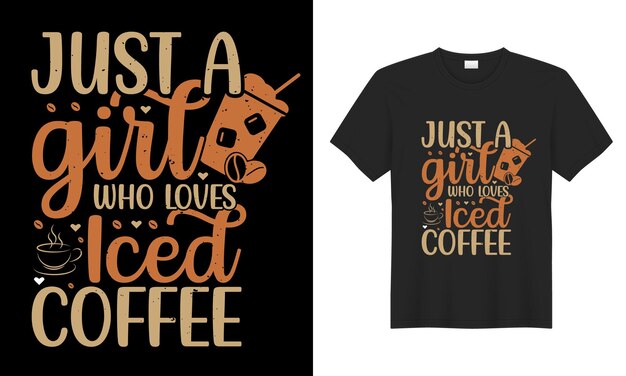 Coffee Typography calligraphy lettering Hand drawing poster funny print Vector tshirt design