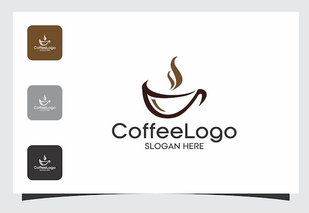 coffee vintage logo design