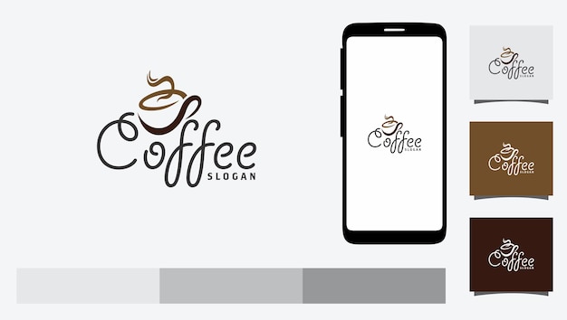 coffee vintage logo design