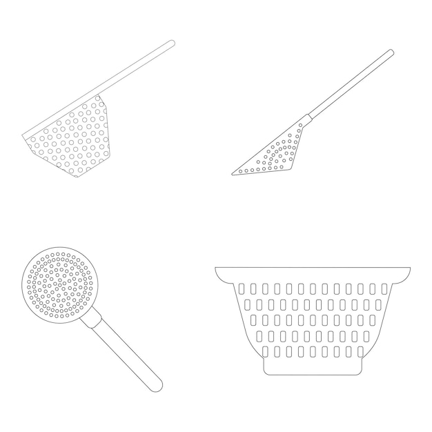 Vector colander icon vektor