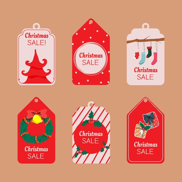 colelction of Christmas winter tag price