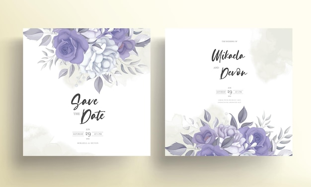 collection of Beautiful wedding invitation card