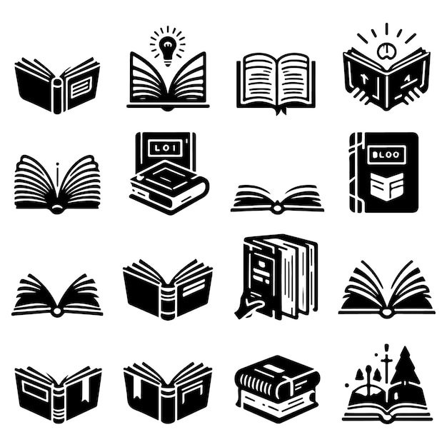 Vector a collection of books with the word quot hobo quot on the top