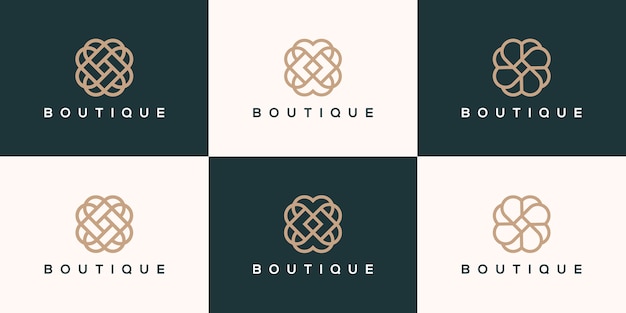 Collection of boutique logo 