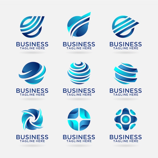 Collection of Business logo designs