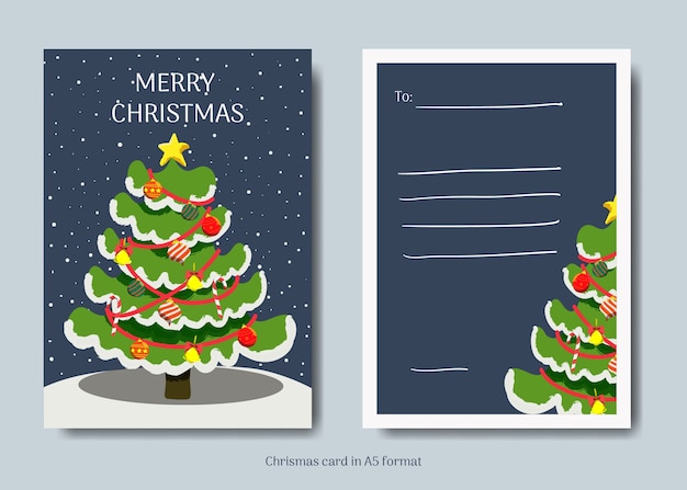 collection of Christmas greeting card