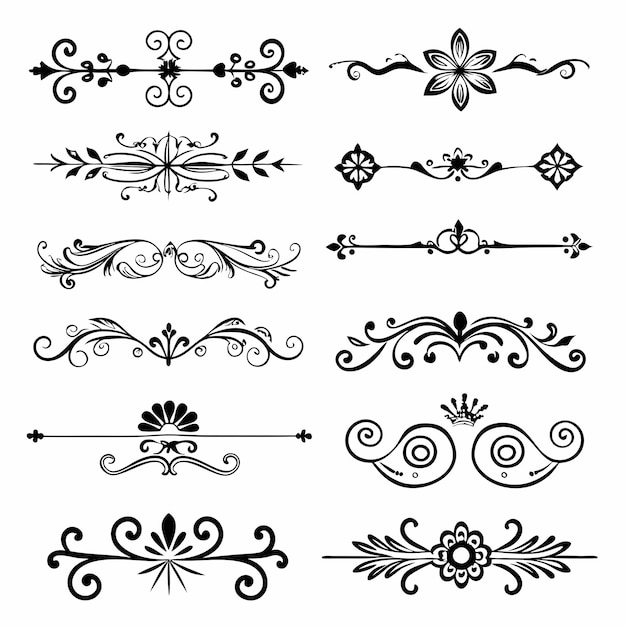 Vector a collection of different designs including a design the word  best