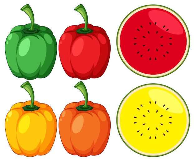 A collection of different fruits