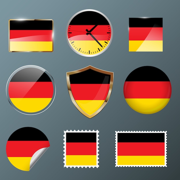 Collection flag Germany