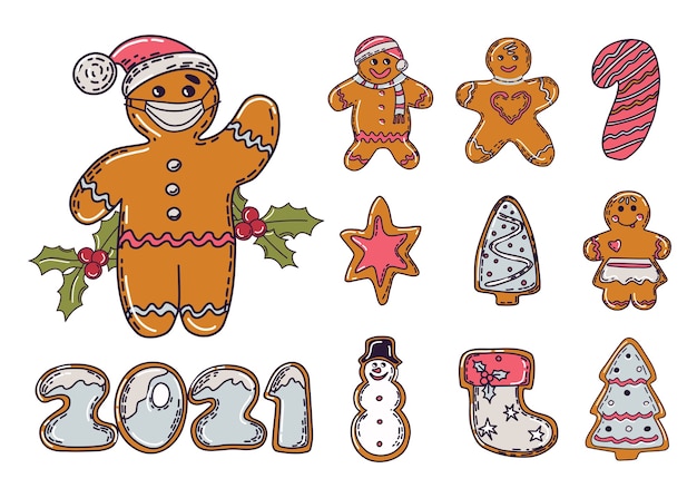 Collection of gingerbread