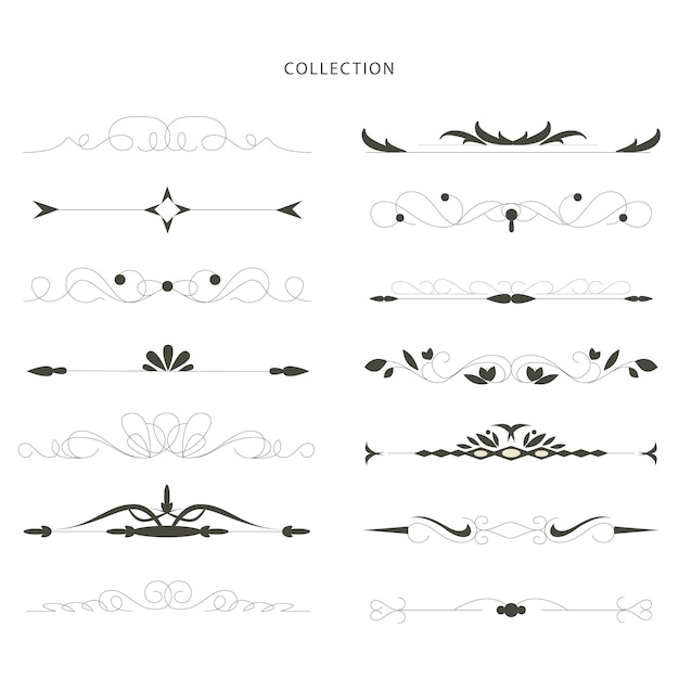 a collection of hand drawn images including a design of a collection of hand drawn elements