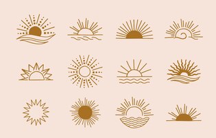 Sun symbols