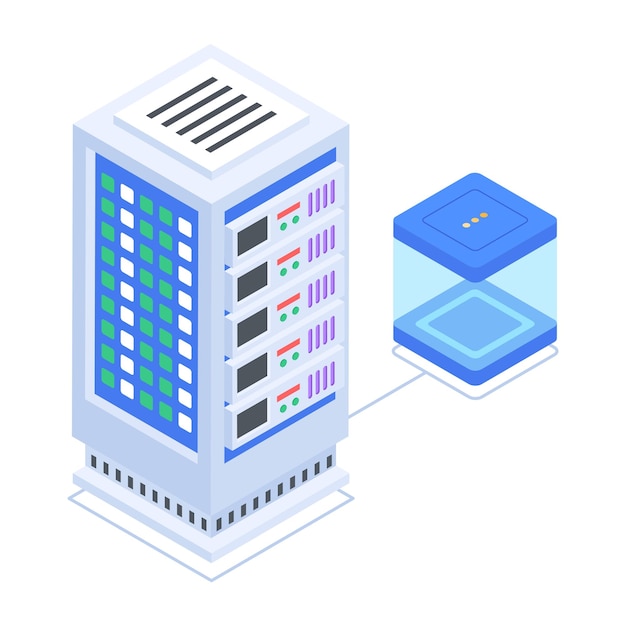 Collection of Trading Market Isometric Icons