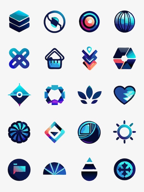 Vector collection vector graphics illustration eps source file format lossless scaling icon design